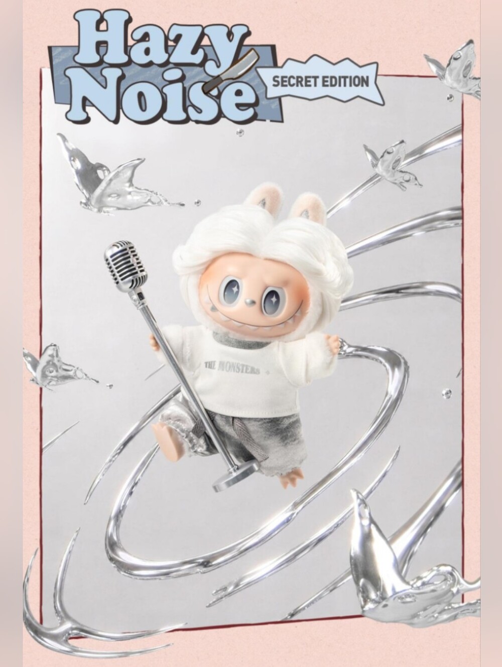 SECRET Hazy Noise  - THE MONSTERS Hair Salon Series - Vinyl Plush Pendant